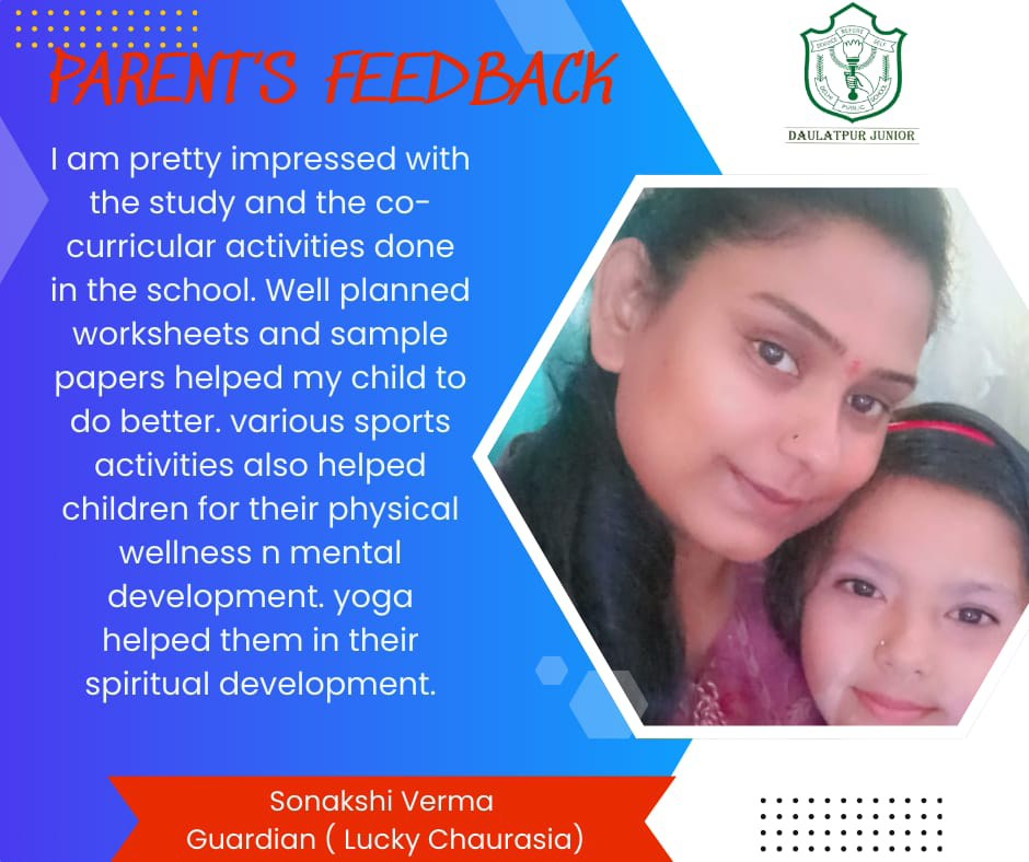 parent's testimonial